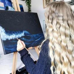 1 pçs lona preta quadro de pintura a óleo de madeira lona de algodão diy graffiti quadro de lona das crianças iniciante prática arte suprimentos - Image 2