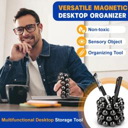 Brinquedos de inquietação bola magnética para adultos, jogo sensorial gadgets de mesa tdah anti-stress brinquedos magnéticos para ansiedade autismo presente - Image 6