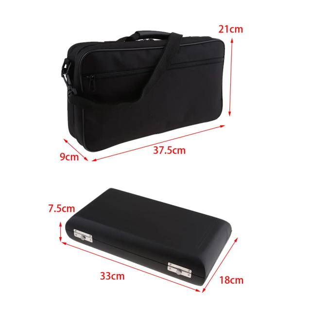 Estojo de Transporte Durável e Resistente à Água para Oboé - Porta-Ventos Portátil e Leve, o Presente Perfeito para Iniciantes e Armazenamento em Casa