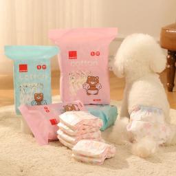 Fraldas descartáveis para cães masculinos e femininos, Pet Products, Fraldas para cães - Image 5