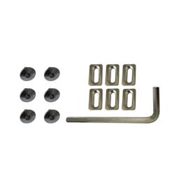 Atualize suas presilhas de pedal para melhor desempenho, kit de presilhas para pedais de bicicleta de estrada com 6 arruelas e 6 parafusos m5 - Image 3