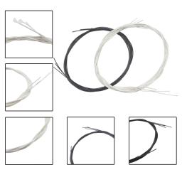 Clássica Nylon Guitar Strings, Peças De Instrumentos Musicais, Corda Clássica, Acessórios De Arame, 6 Pcs - Image 5