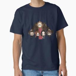 Chibi Lune 2025 Retro Sci Fi RPG Jogo Clair Obscur: Expedição 33 Roupas de presente Camiseta adulta tamanho grande Tops S-6xl - Image 2