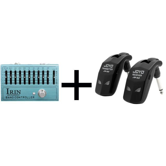 Sistema Sem Fio para Pedais de Efeitos de Guitarra: Transmissor, Receptor e Controlador de Banda