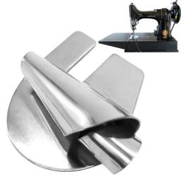 Costura do metal rolou Hemmer Extrator, máquina de costura velha, Presser Hemming Foot, Ferramentas de artesanato DIY, acessórios, Dropship, 3mm-10mm - Image 1
