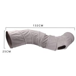 Tenda de passagem em forma de túnel brinquedos, dobrável, S-Shape, Peekaboo, caverna do gato, brinquedo interativo para coelho, cachorro, cobaia, Pet Supplies - Image 6
