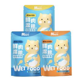 Alimentos enlatados para gatos, Embalagem de alimentos úmidos, Reabastecimento de alimentos, Snacks saborosos para animais de estimação, 60g por saco - Image 6