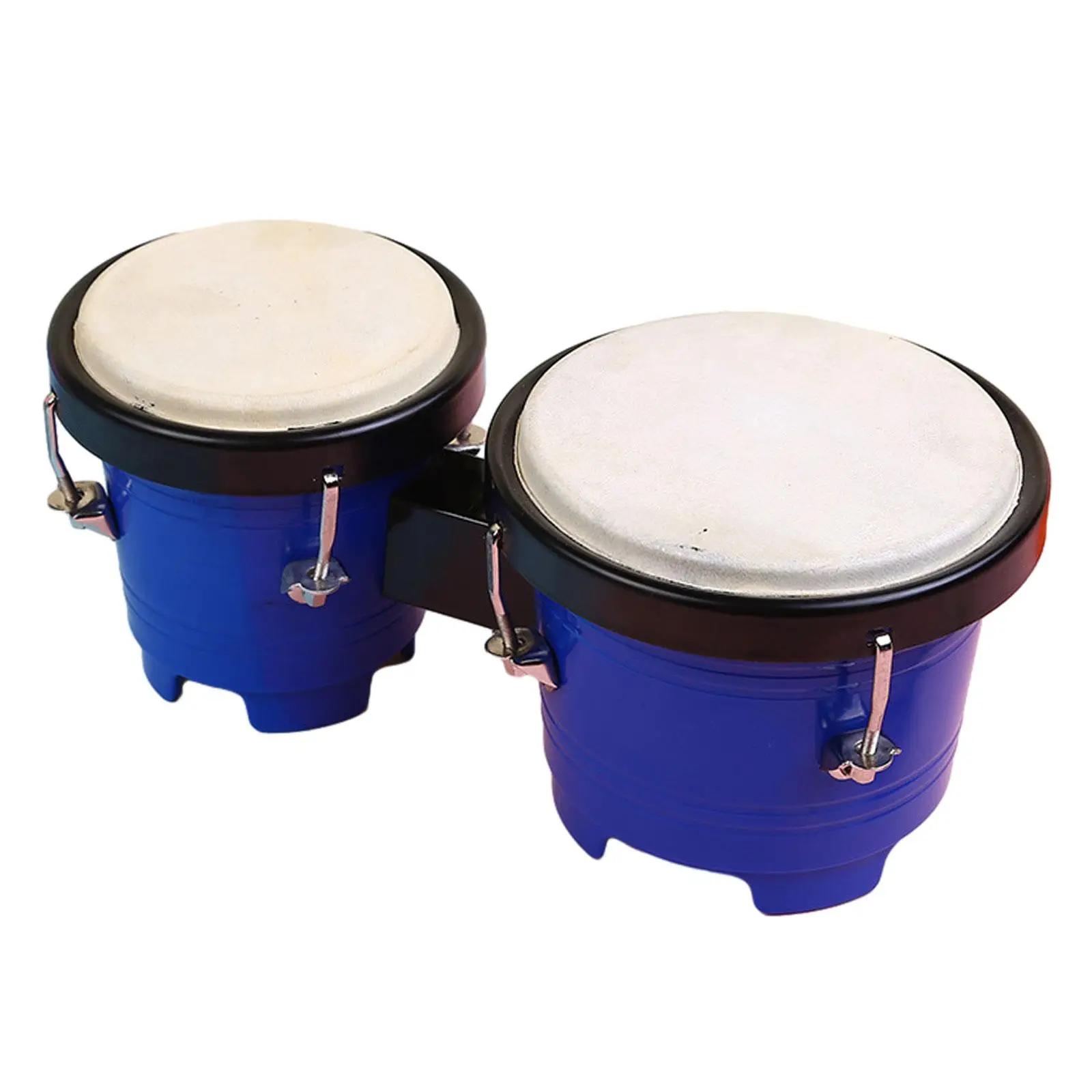 Percussão Bongos tambor, Montessori ajuste profissional, mão Africano, 4 ", 5" - Image 1