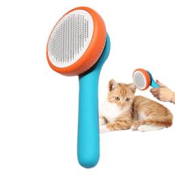 Escova para remoção de pelos de animais de estimação, pente autolimpante para remoção de pelos de gatos e cachorros - Image 6