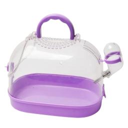 Gaiola viagem para animais pequenos, porta pequenos para animais estimação, caixa transporte ventilada para mão - Image 3