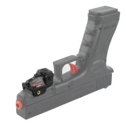 Vulpo pistola recarregável azul verde mira laser apontando ponteiro laser para glock 17 18c 19 21 taurus g2c cz75 - Image 4