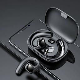 Auriculares Osso Condução Sem Fio, Auriculares Orelha a Orelha Ultra Longa, Android, Apple, Estilo Universal, Novo - Image 3