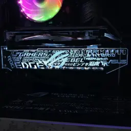 Suporte GPU RGB personalizável, suporte VGA horizontal, suporte de vídeo personalizável, AURA, 12V, 4Pin, refrigerador de água MOD personalizado, 5V3Pin - Image 3