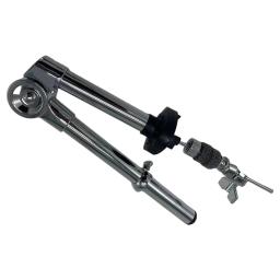 Suporte esticável portátil para peças do instrumento musical, pernas do prato - Image 2