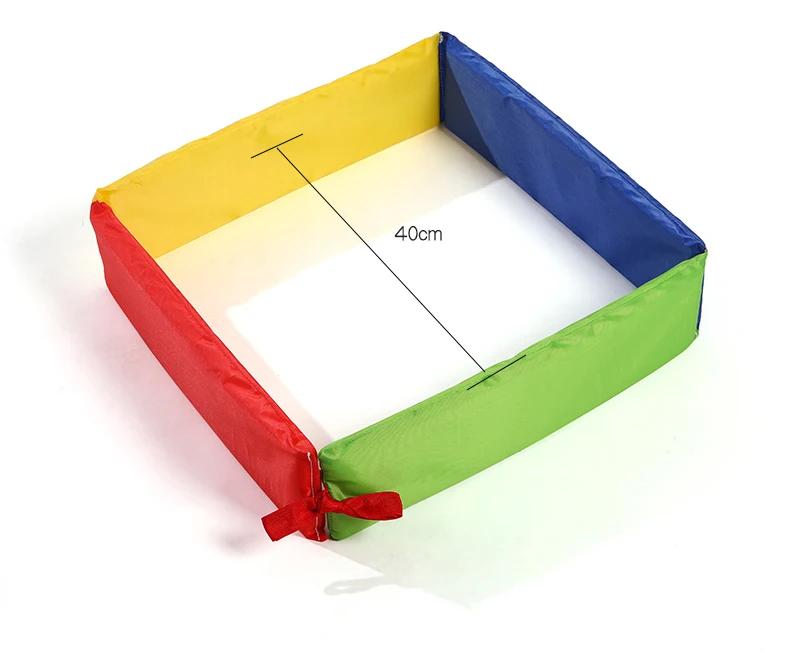 Crianças diversão jogos ao ar livre pular quadro broca buracos brinquedos integração sensorial treinamento jardim de infância criança esportes adereços múltiplas play - Image 1