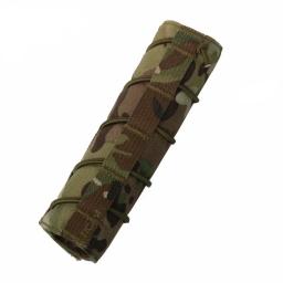 Outdoor Tactical Airsoft Suppressor Cover, Silencer pano protetor, Painel de ferramentas, Muffler Case, Bolsa Bag, Hunting Tube Gear, 18cm - Image 2