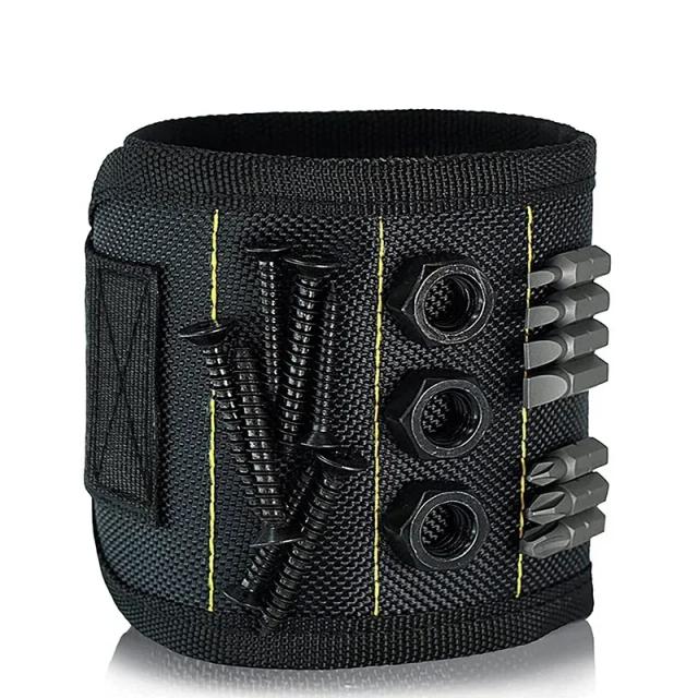 Correia Magnética Multifuncional para Pulseira com Saco de Pulso Forte e Prego de Sucção