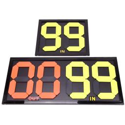 Substituição Digital Board para Futebol e Futebol, Árbitro Número Cartões, 2 PCs - Image 4