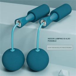 Corda de pular sem fio com bolas pesadas, esportes, treinamento fitness, musculação, velocidade rápida, corda de pular, equipamento de ginástica em casa - Image 2