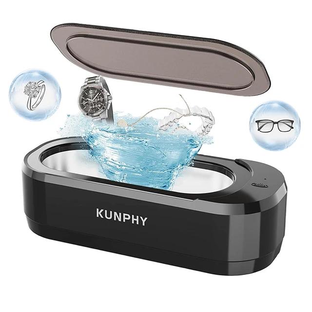 Kunphy Limpador Ultrassônico de Joias 350ml 48kHz