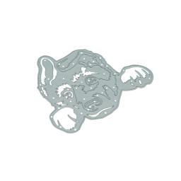 Dobrável orelha cão padrão de corte de metal dados diy scrapbooking animal conjunto cartão arte decoração artesanato papel cortador estêncil - Image 5