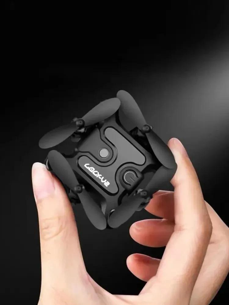 Evitar obstáculos Mini Drone, Quadcopter Dobrável, Helicóptero RC Portátil, Pequenos brinquedos para crianças, 4DRC, 4K, Câmera HD 1080P, WiFi - Image 1