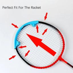 Badminton Racket Head Protector, Wire Frame, luva protetora, user-friendly design, ferramenta de proteção para os amantes - Image 2