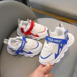 Sapatilhas luminosas para crianças, sapatos brilhantes LED, tênis de corrida, malha respirável, iluminação para meninos, bebê, crianças, novo - Image 5