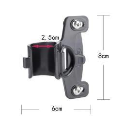 Portátil Pump Holder Clip, Silicone Strap, Ciclismo, Bicicleta, Mini Bomba Acessórios, Fixação Clip - Image 3