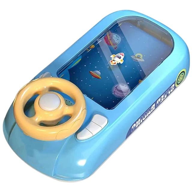 Volante de Condução Interativo com Música e Efeitos Sonoros para Crianças - Brinquedo Educativo