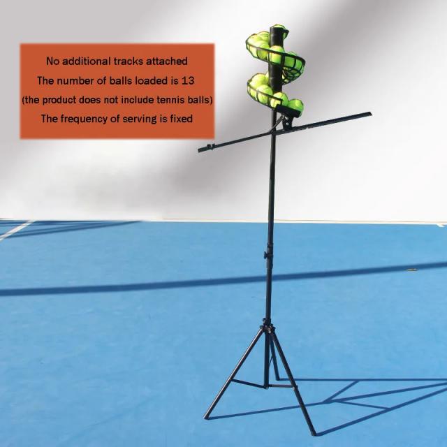 Máquina Automática de Treino de Tênis com Velocidade e Altura Ajustáveis, Ideal para Aprimorar Seus Swinges