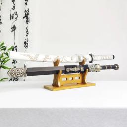 Suporte de madeira katana espada arma prateleira suporte para exibição demon slayer katana espada suporte sala estar decoração - Image 1