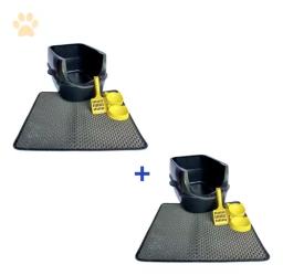 Coletor De Areia De Tapete Para Gatos, Caixa Extra Grande - Image 1