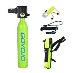 Mini Kit Tanque de Mergulho, Equipamento de Respiração Subaquática, oxigênio portátil, 0,5 L, 5-10 Minutos - Image 1