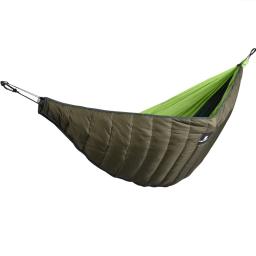 Ultraleve acampamento hammock underquilt portátil inverno quente algodão hammock engrossado acampamento ao ar livre à prova de vento - Image 1
