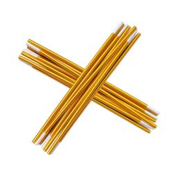 Golden Alloy Tent Rod para DIY, Outdoor Camping Acessórios, Tenda Pólo Substituir, 1 Pc - Image 3