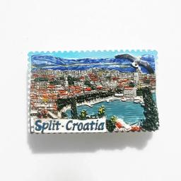 Conjunto de ímãs de geladeira para decoração, etiqueta, artesanato, viagem, lembrança, viagem, lembrança, espanhol, rússia - Image 3