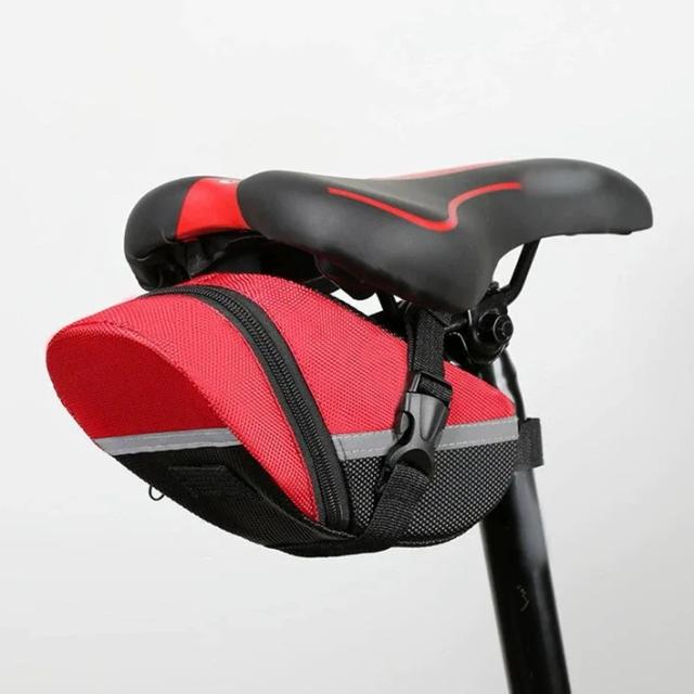 Bolsa Traseira Impermeável para Mountain Bike com Acessórios para Selim, Almofada e Porta-Telefone para Ciclistas