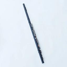 Japão 212 preto 16 buracos flauta instrumento de sopro fechado chave adicionar a chave e c tom niquelado concerto flauta com caixa de música - Image 2