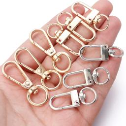 Liga Snap Fecho Lagosta Fivela Ganchos para Fazer Jóias, DIY Chaveiro, Correntes de Saco Acessórios, Descobertas, 5-10Pcs por lote - Image 6