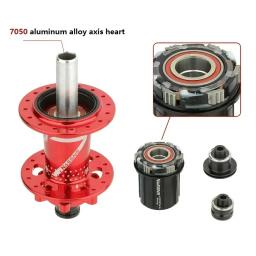 Hassns pro 7 36h rolamento do cubo traseiro 36 furos freehub mtb bicicleta quatro palin 32h cubo traseiro para 7-12 velocidades cubo barulhento bicicleta 6 cubos de lingueta - Image 3