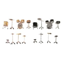 Mini tambor modelo conjunto de instrumentos musicais em miniatura modelos de cobre mini tambor ornamento premium escritório em casa decoração artesanato - Image 6