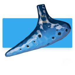 Orff-Ocarina de Cerâmica do Tempo, 12 Buracos, Instrumentos Musicais Profissionais e Acessórios, Ocarina Avançada, Zelda - Image 2