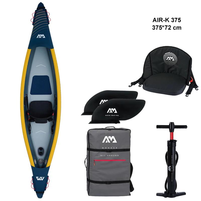 AQUA MARINA TOMAHAWK-PVC Inflável Paddle Pump, caiaque Barco Inflável, Canoa Paddle Pump, Assento Manômetro, Drop Stitch Material - Image 1