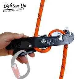 LightenUp Outdoor Handle-Controle Rapel Dispositivo, Escalada Descender, Descida profissional STOP, Downhill Rapel de freio - Image 2