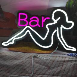 Bar Beer Neon Sign, Loja Home Decor, Luzes LED De Cozinha 3D, Luminous Neon Lamps, Store Party, Housebar Wall Decor - Image 4