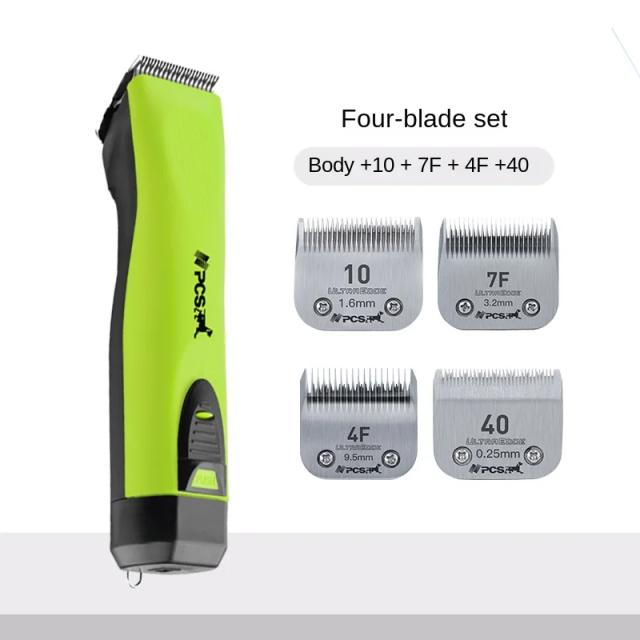 Aparador Elétrico Profissional Pet Shaver CP-9060 para Cães e Gatos com Uso Duplo e Plug-in