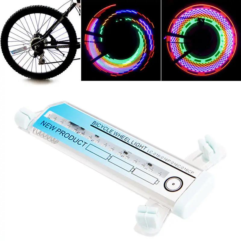 3D Bicicleta Falou Luzes LED Bicicleta Motocicleta Roda Raiou luz Protetor Cobre Tubo Para Motocross Bicicleta Bicicleta Cool Acessórios - Image 1