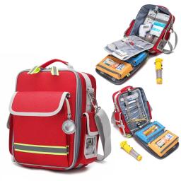 Kit de primeiros socorros vazio impermeável Kit de sobrevivência de emergência de viagem Grande capacidade escapar saco de armazenamento médico Rescue Nurse Tools Bag - Image 1