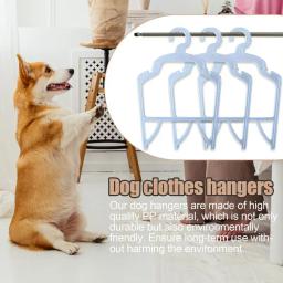 Bonito flexível Pet cabides, Espaço Saving Rack, Suprimentos de cabide pequeno, Pet Vestuário - Image 5